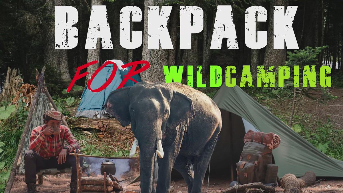 'Video thumbnail for best backpack for wild camping [Durable and lightweight]'