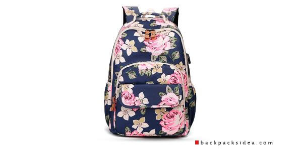 best backpacks for teenage girl from leaper floral