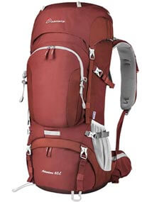 mountaintop hiking backpack