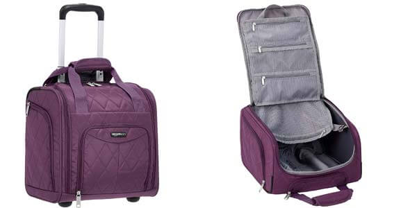 amazon-basics-underseat-personal-item-rolling-bag