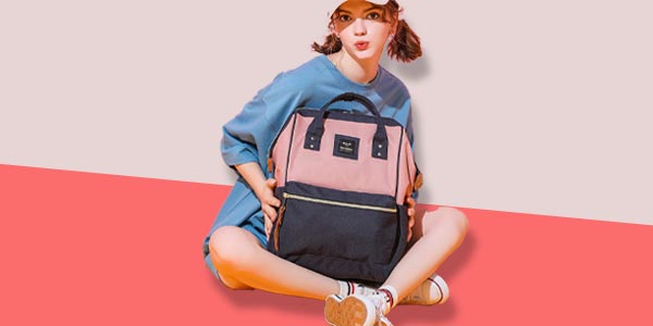 fashionable personal item backpack from himawary