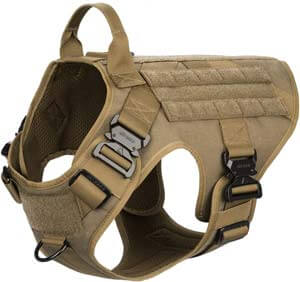 icefang tactical dog harness