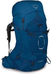 osprey-aether-65 backpack for rainier