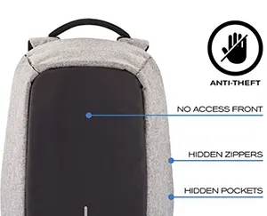 Xd design bobby backpack with no front access