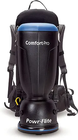 powr flite comfort pro backpack vacuum cleaner