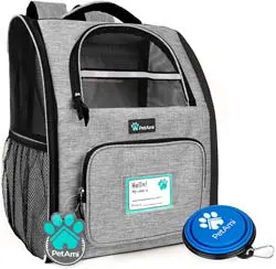 petami deluxe dog carrier backpack for poodle