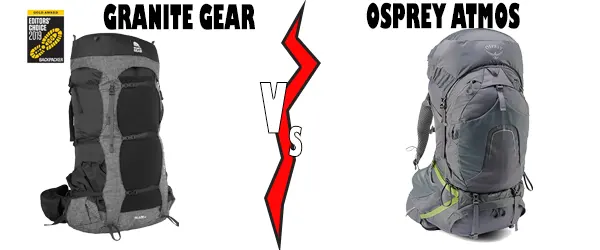 Read more about the article Granite Gear Blaze 60 Vs Osprey Atmos 65:Choose Wisely
